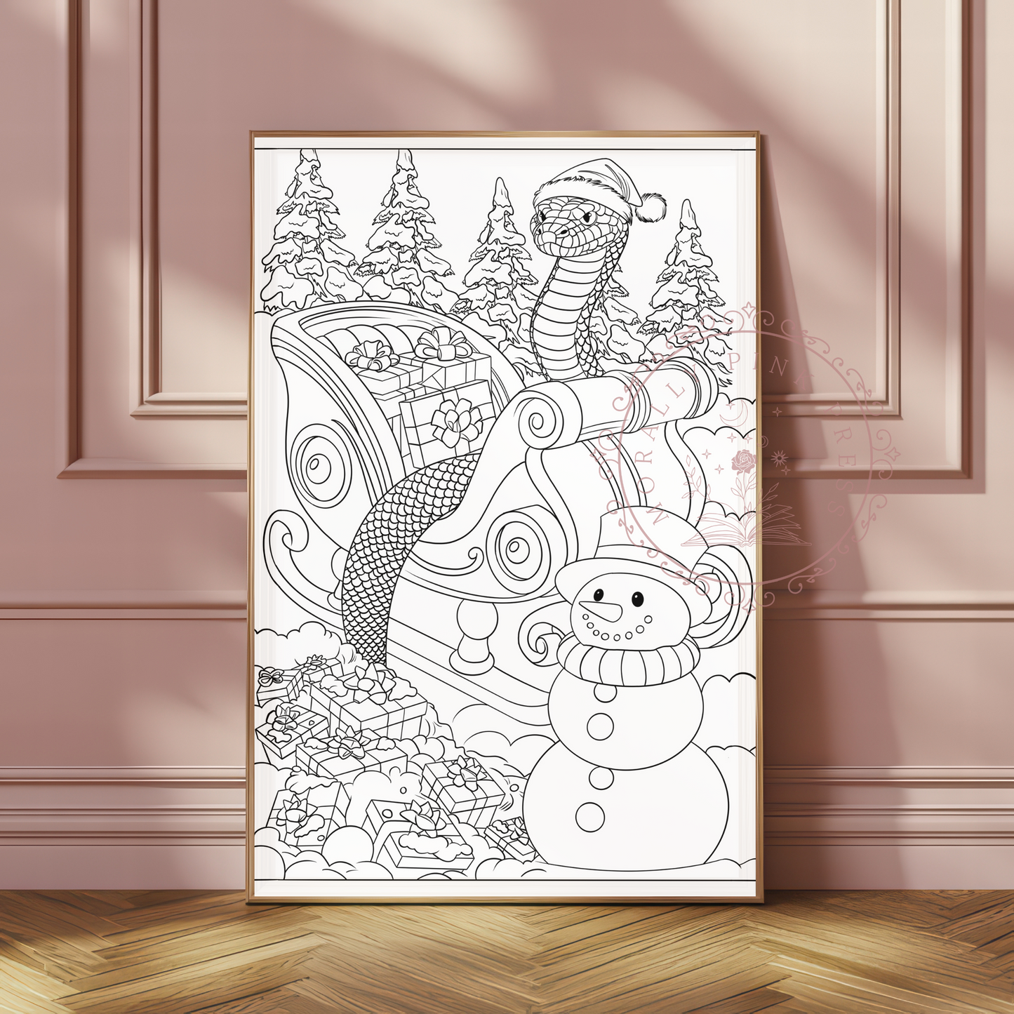 A11 Rydikins Collection | Ruthless Boys of the Zodiac Colorable Poster Prints