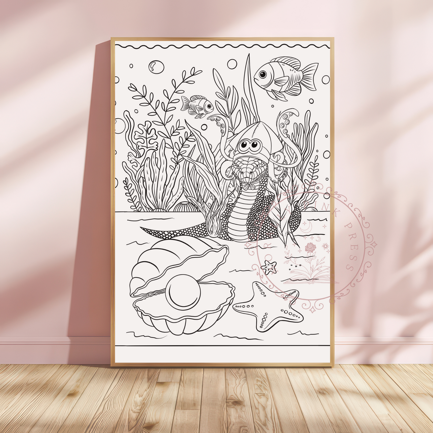 A15 Rydikins Collection |  Ruthless Boys of the Zodiac Colorable Poster Prints