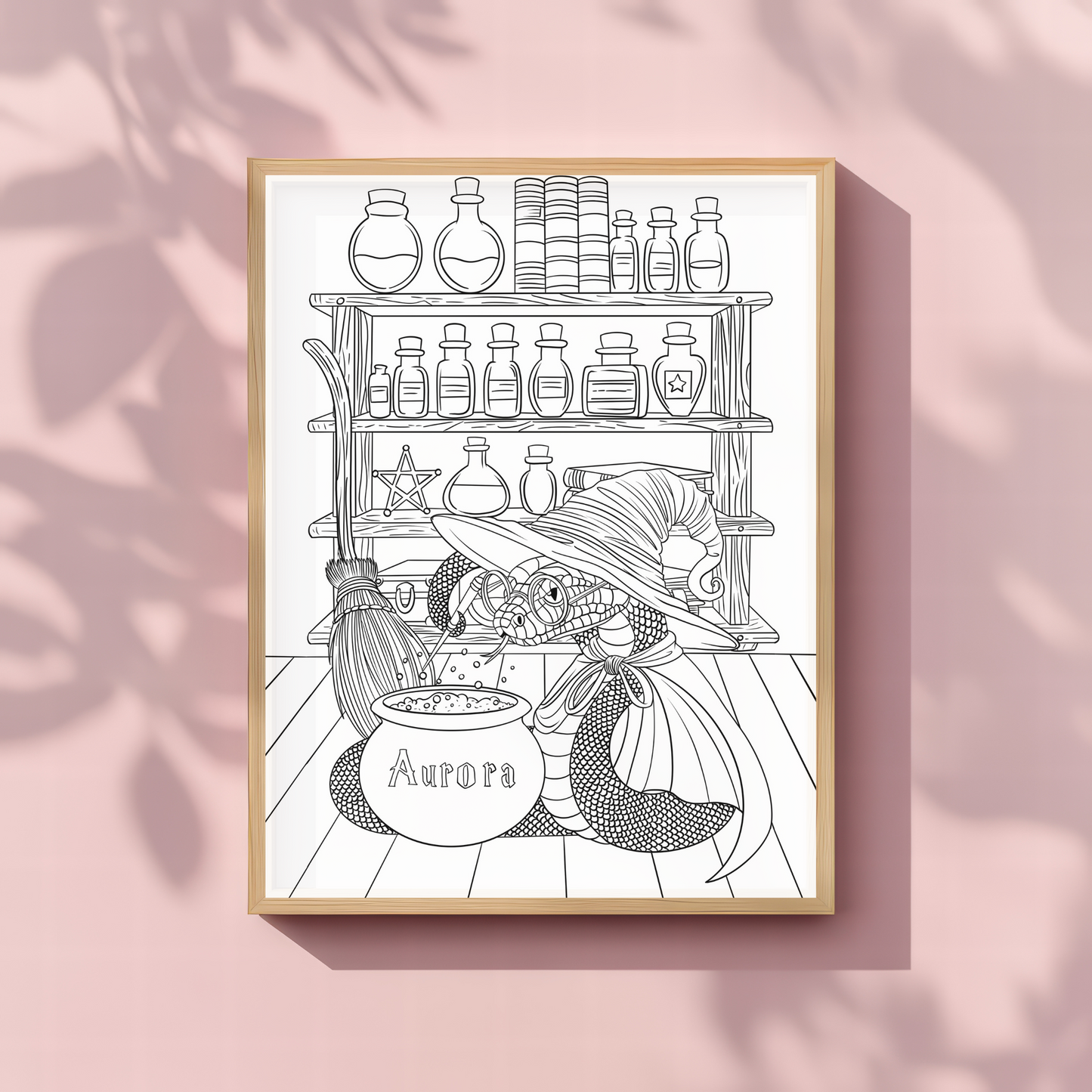 A7 Rydikins Collection |  Ruthless Boys of the Zodiac Colorable Poster Prints