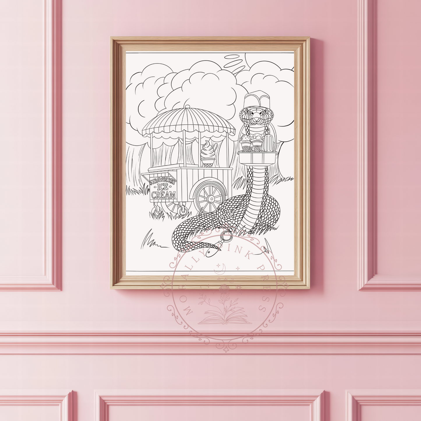 A6 Rydikins Collection |  Ruthless Boys of the Zodiac Colorable Poster Prints