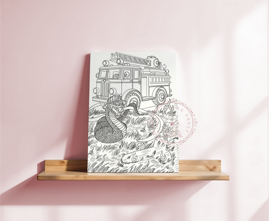A9 Rydikins Collection |  Zodiac Academy Colorable Canvas