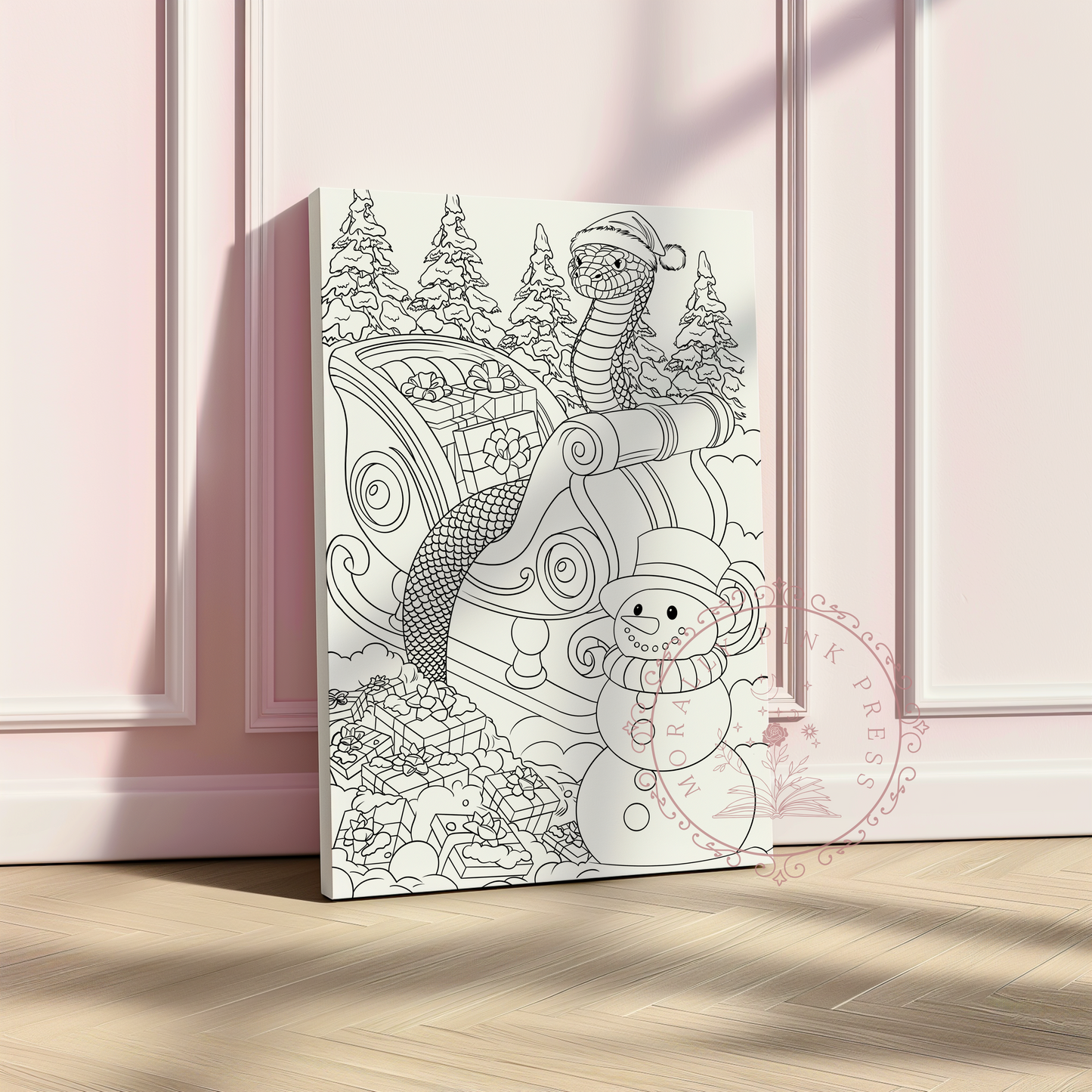 A11 Rydikins Collection |  Ruthless Boys of the Zodiac Colorable Canvas