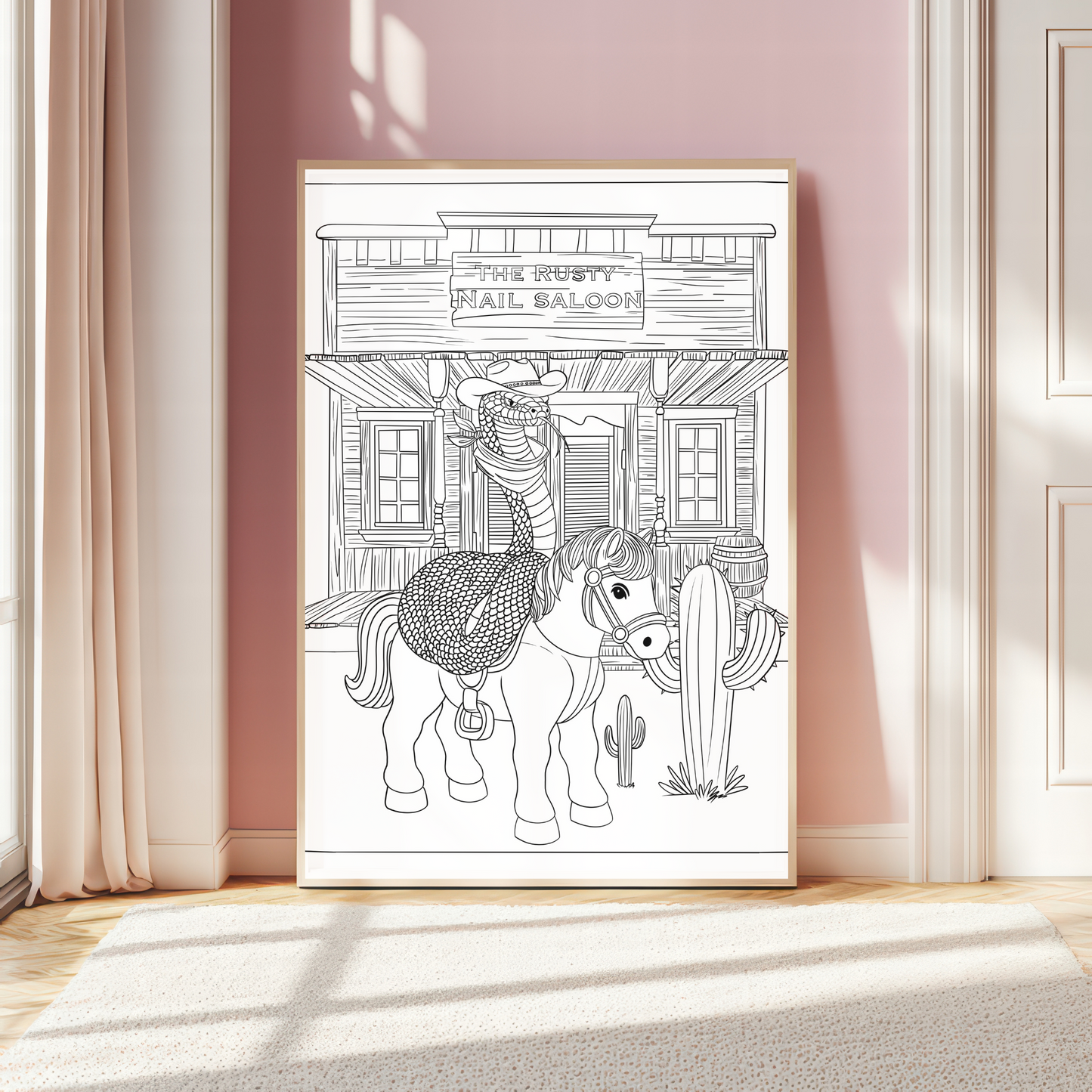 A12 Rydikins Collection |  Ruthless Boys of the Zodiac Colorable Poster Prints5