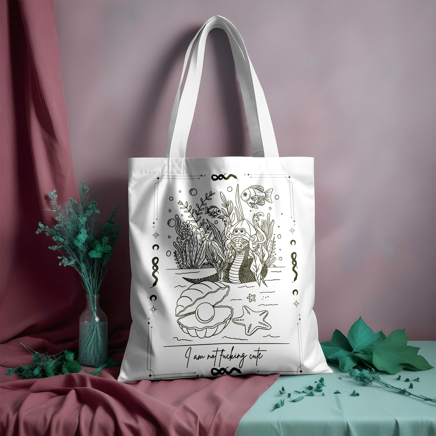 A15 Rydikins Collection Canvas Tote Bag