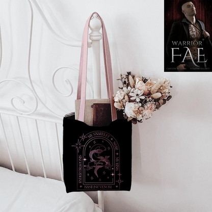 A0 Rydikins Collection Pink Canvas Tote Bag