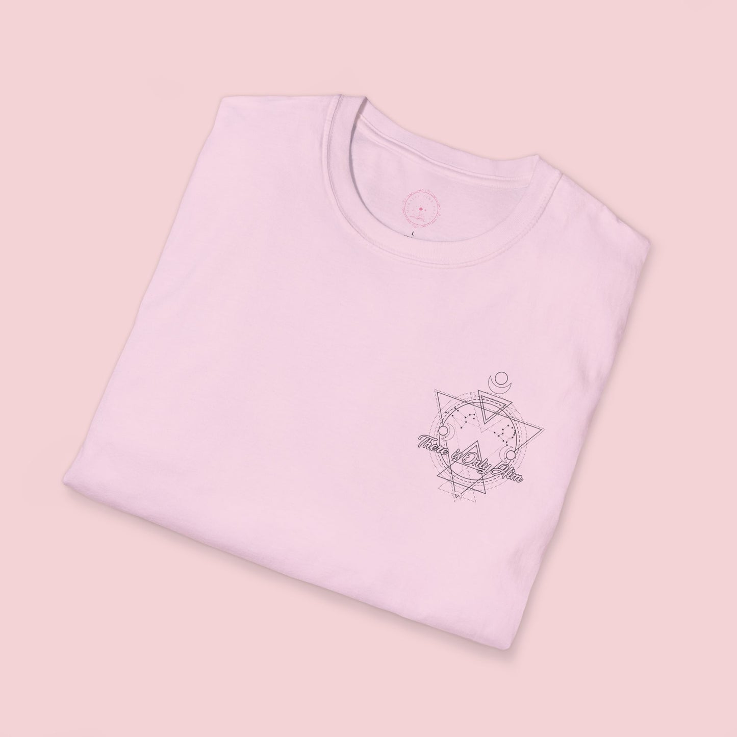 Unisex Softstyle T-Shirt with Cosmic Design, Astrology Lover Gift, Boho Tee for Men and Women, Festival Shirt, Birthday Present