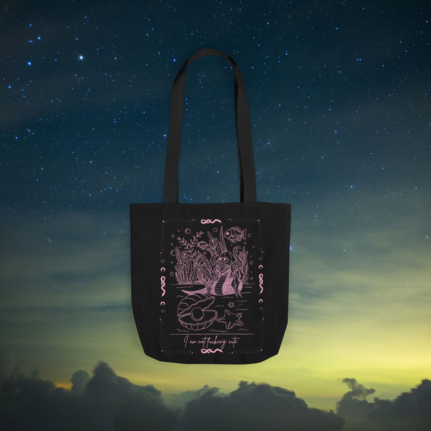 A15 Rydikins Collection Pink Canvas Tote Bag