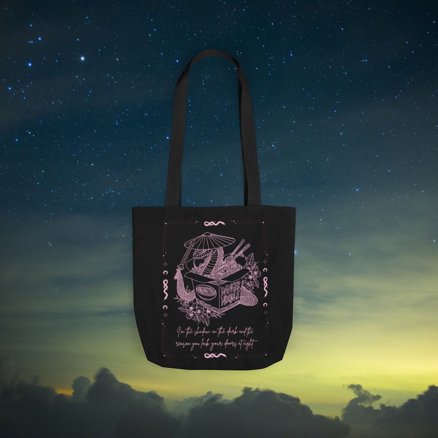 A2 Rydikins Collection Pink Canvas Tote Bag
