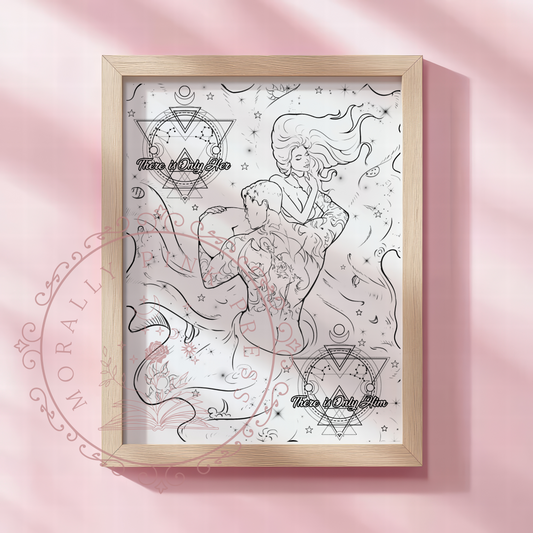 A2 The Lovers Edition | Solaria Universe Colorable Poster Prints