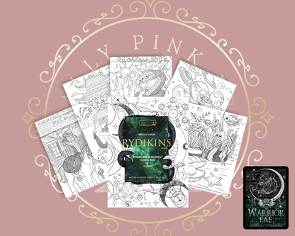 Rydikins Edition | A Ruthless Boys Of The Zodiac Coloring Book & Calendar